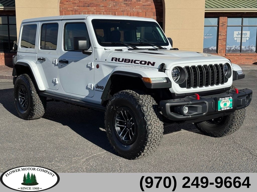 New 2026 Jeep Wrangler 4-DOOR RUBICON X Sport Utility