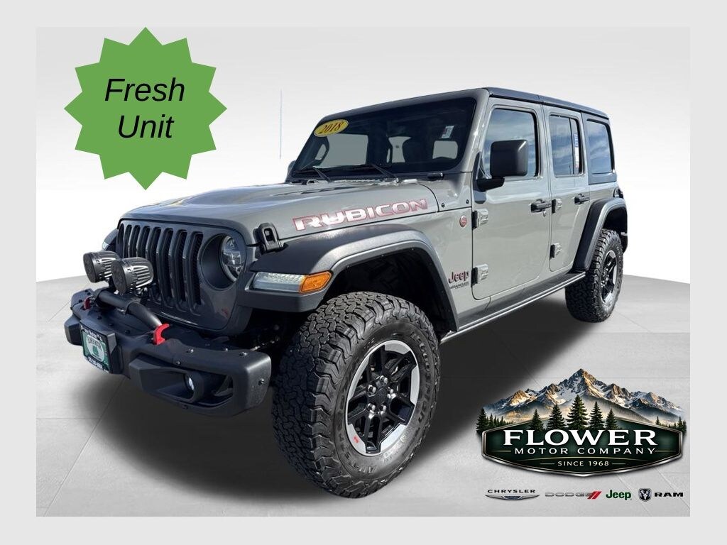 Used 2018 Jeep Wrangler Unlimited Rubicon SUV
