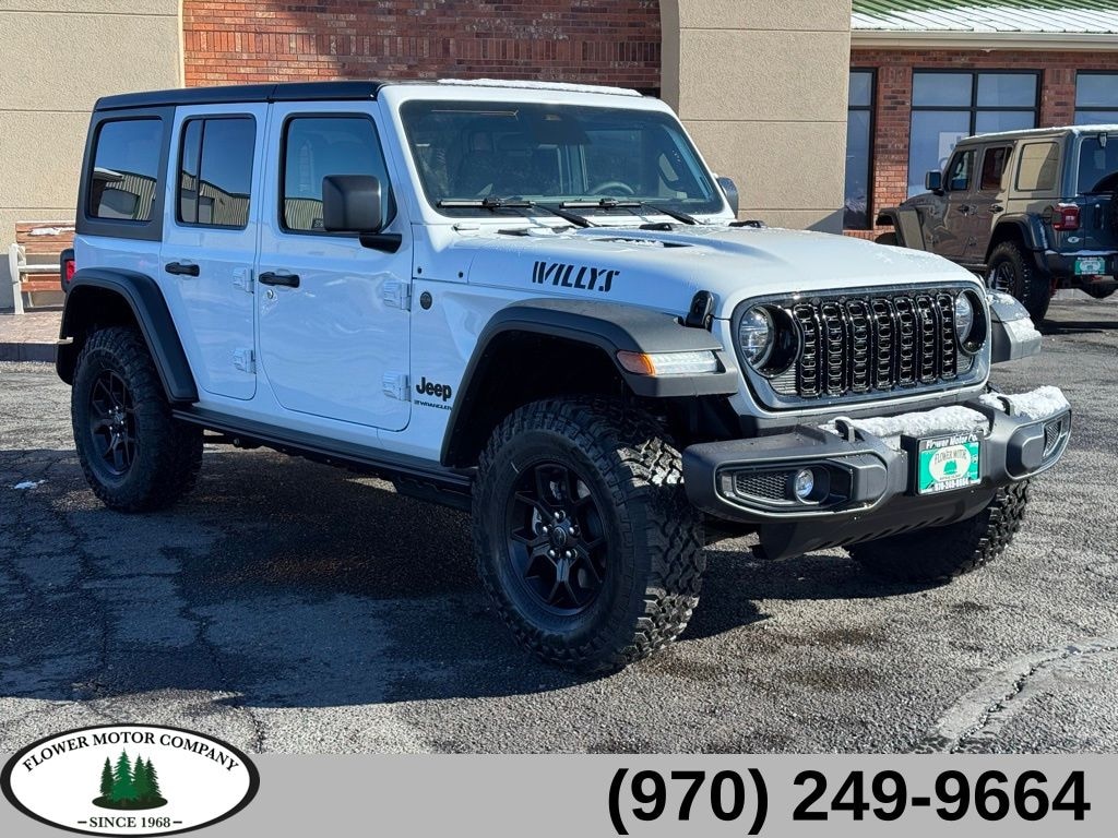 New 2026 Jeep Wrangler 4-DOOR WILLYS Sport Utility
