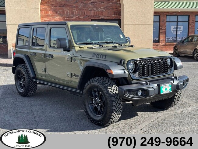 2026 Jeep Wrangler 4-DOOR WILLYS Sport Utility