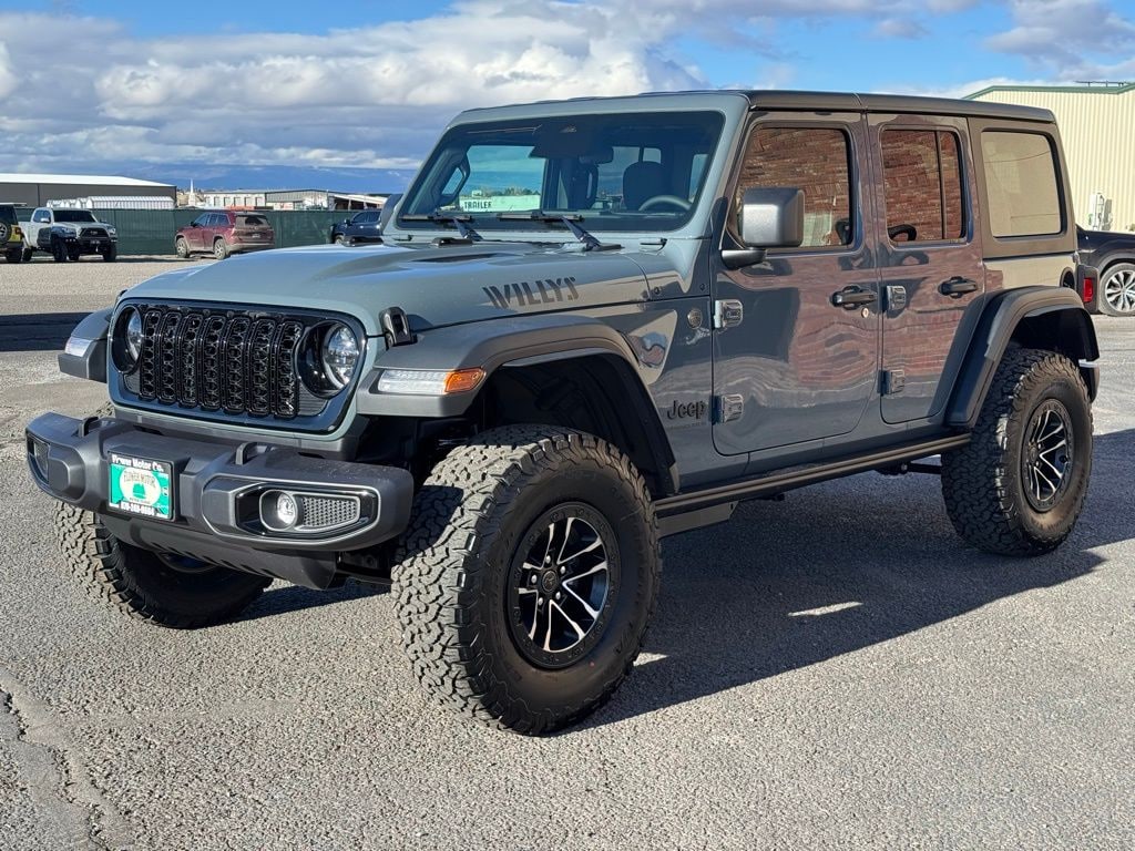 New 2026 Jeep Wrangler 4-DOOR WILLYS Sport Utility