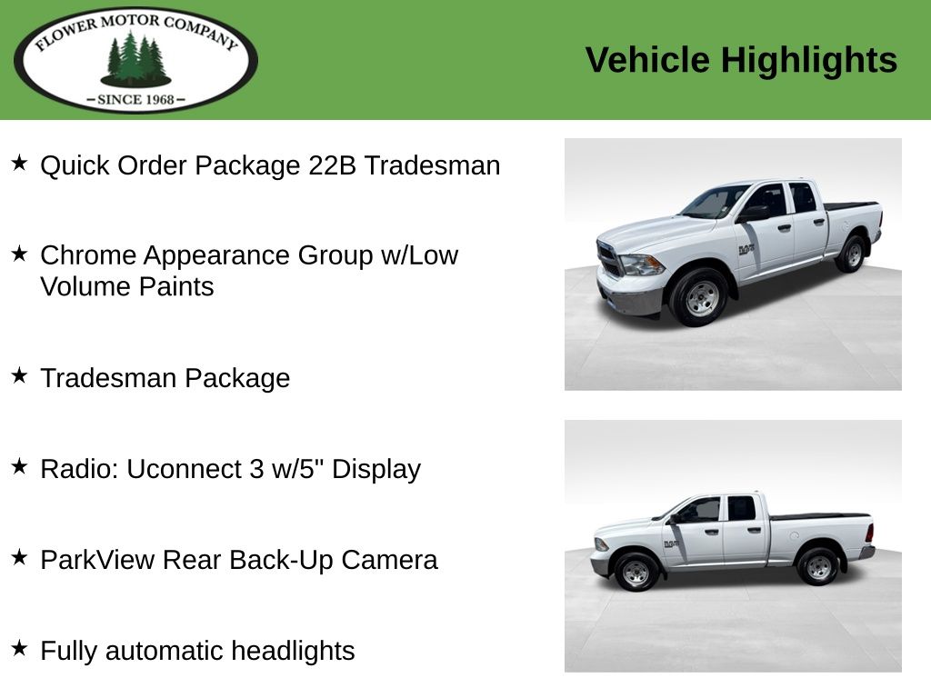 Used 2019 RAM Ram 1500 Classic Tradesman with VIN 1C6RR7FG4KS607432 for sale in Montrose, CO