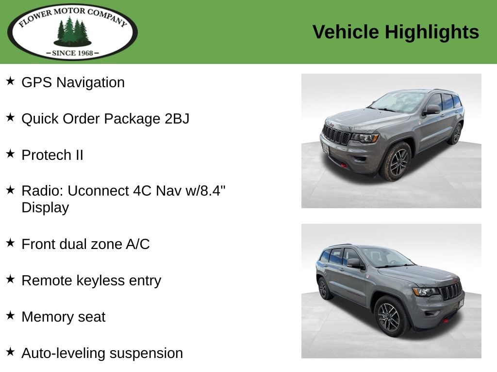 Used 2021 Jeep Grand Cherokee Trailhawk SUV
