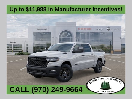 2025 Ram 1500 WARLOCK CREW CAB 4X4 5'7 BOX Pickup