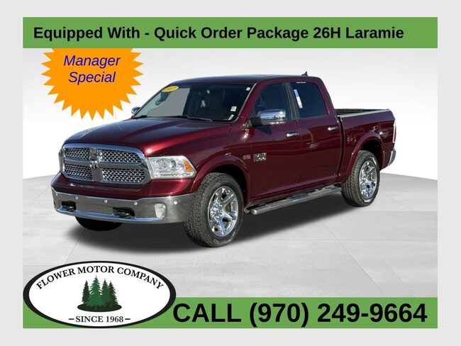 2017 Ram 1500 Laramie Truck Crew Cab