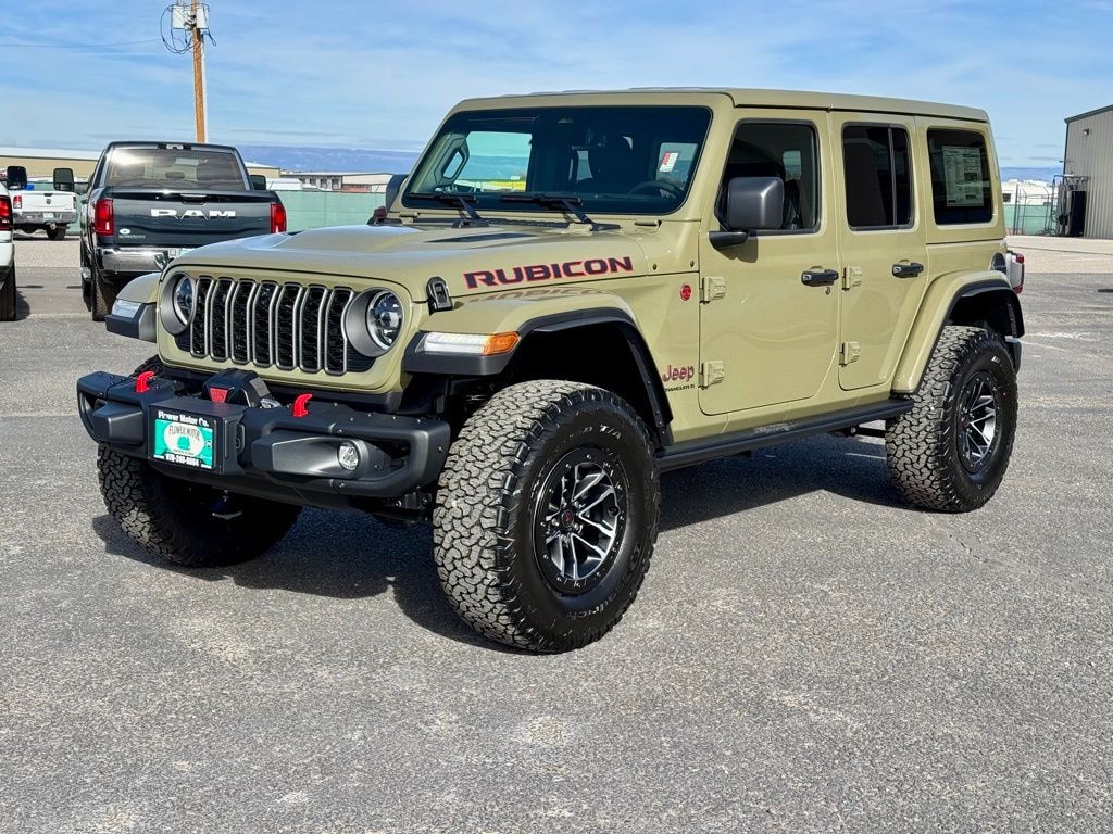 New 2026 Jeep Wrangler 4-DOOR RUBICON X Sport Utility