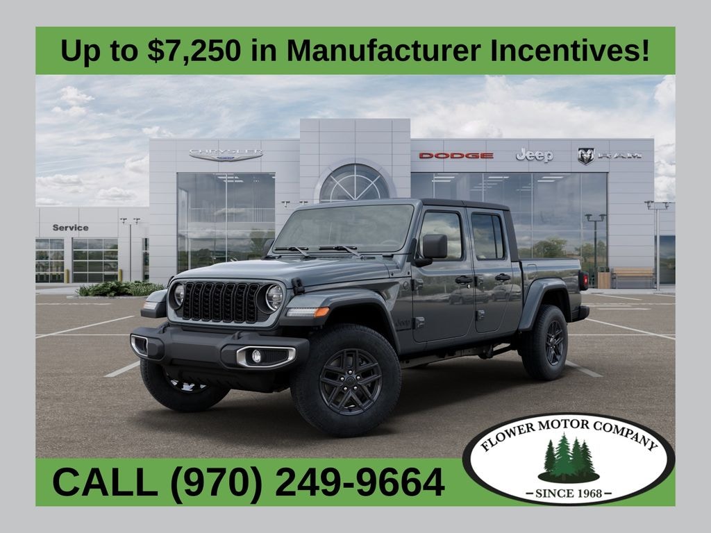 New 2025 Jeep Gladiator SPORT S 4X4 Pickup