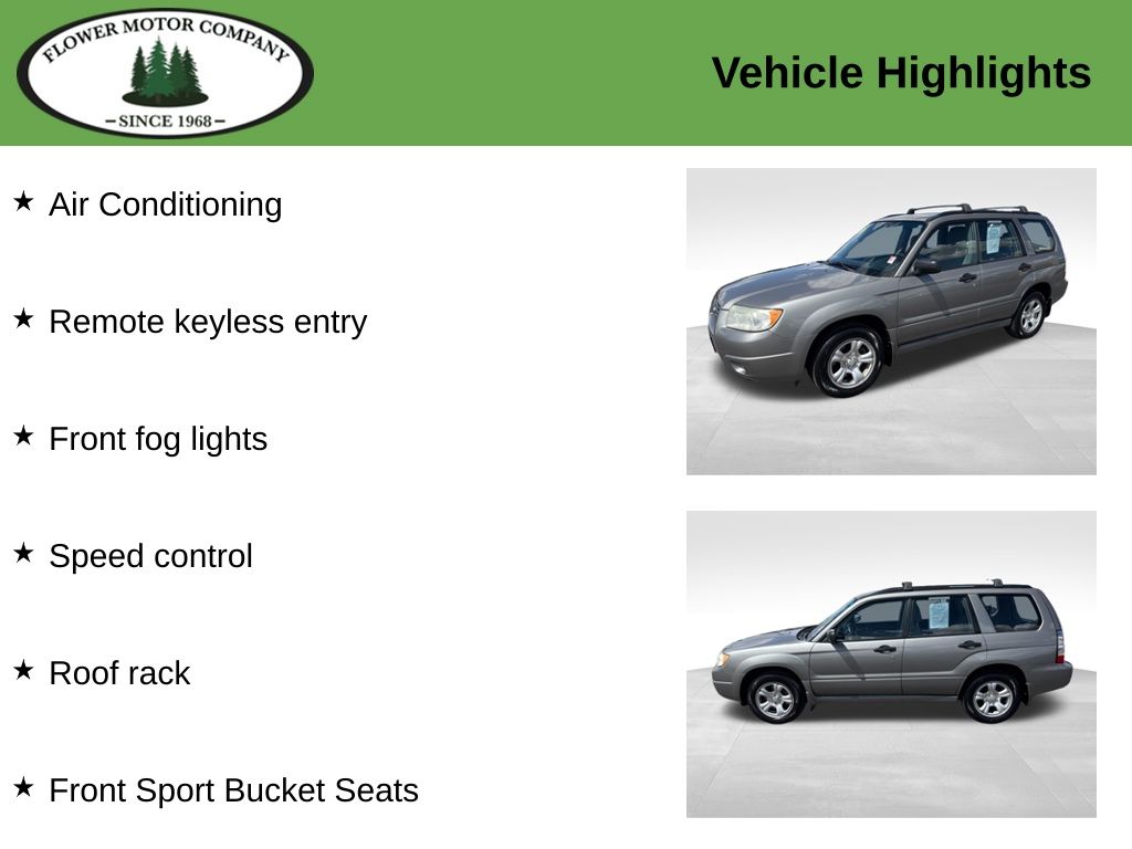 Used 2006 Subaru Forester X with VIN JF1SG63636H716284 for sale in Montrose, CO