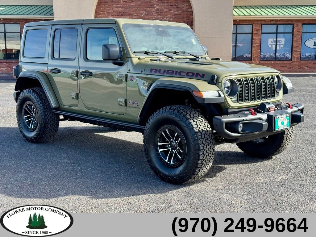 New 2026 Jeep Wrangler 4-DOOR RUBICON X Sport Utility