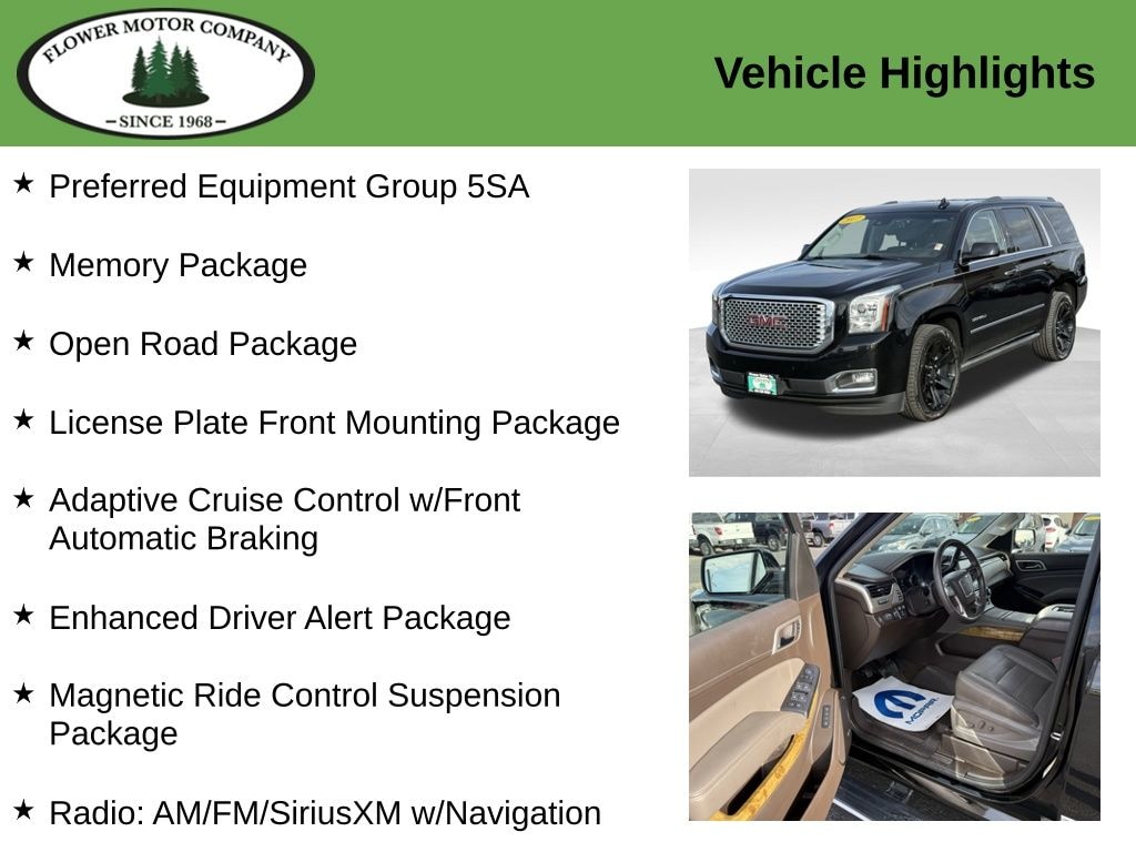 Used 2017 GMC Yukon Denali SUV