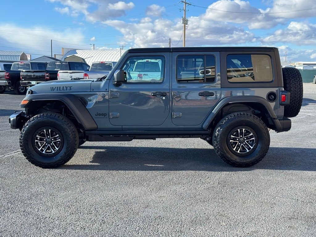 New 2026 Jeep Wrangler 4-DOOR WILLYS Sport Utility