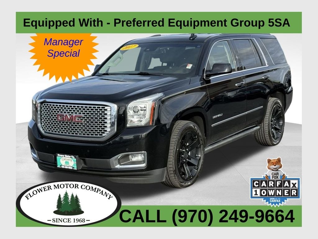 Used 2017 GMC Yukon Denali SUV