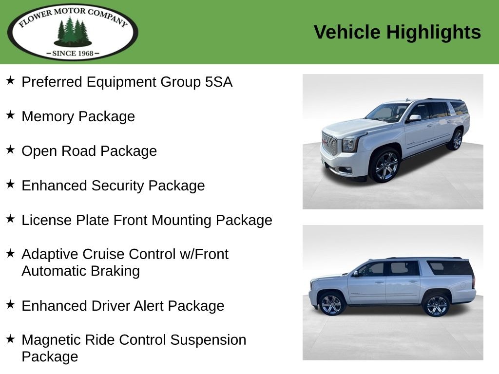 Used 2017 GMC Yukon XL Denali SUV