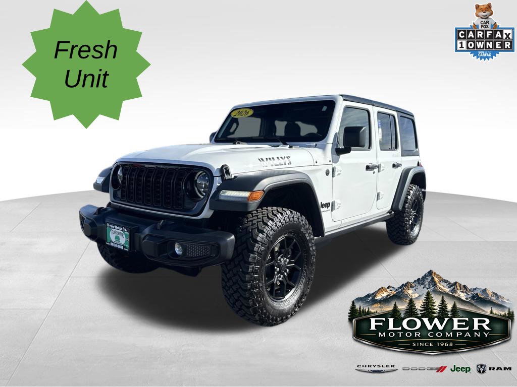 Used 2026 Jeep Wrangler Willys SUV