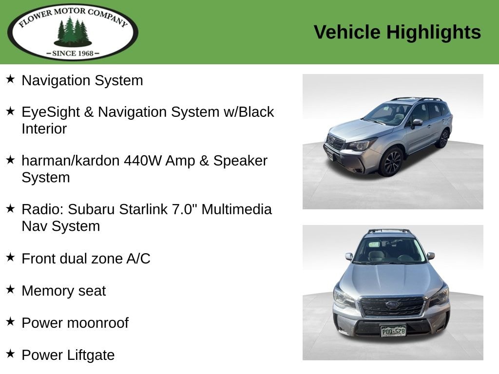 Used 2017 Subaru Forester 2.0XT Touring SUV