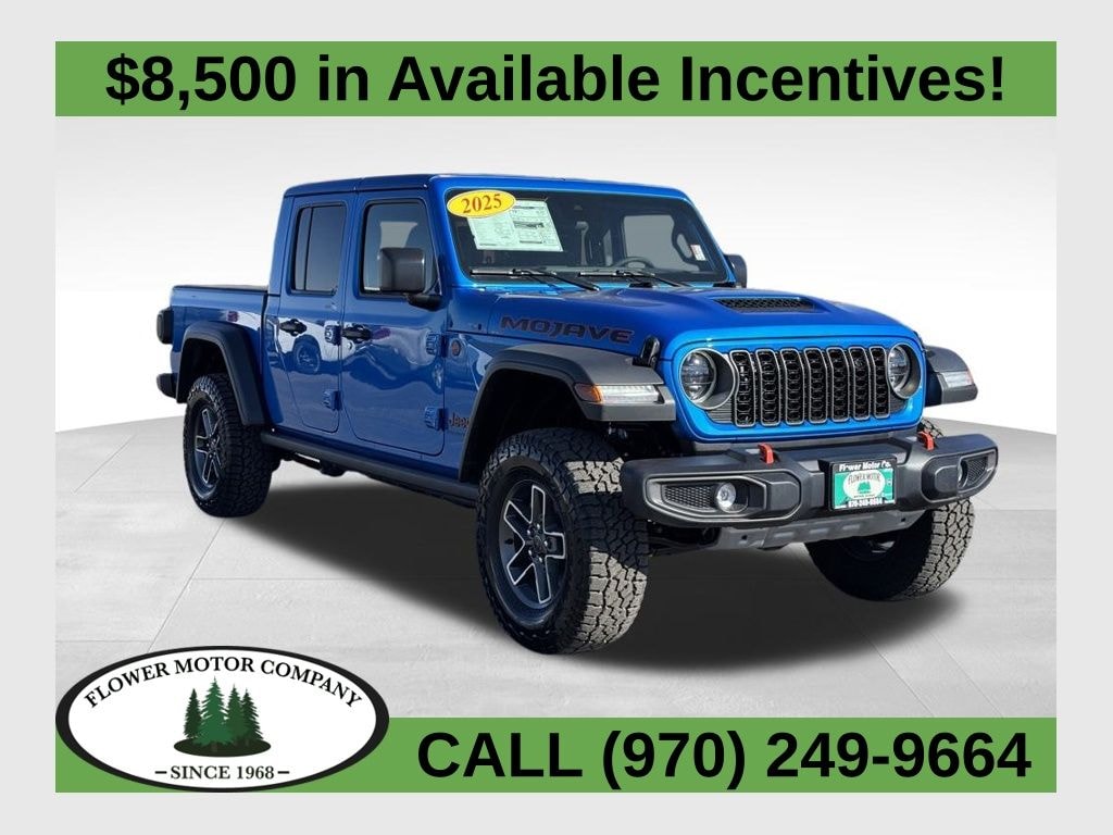 New 2025 Jeep Gladiator MOJAVE 4X4 Pickup
