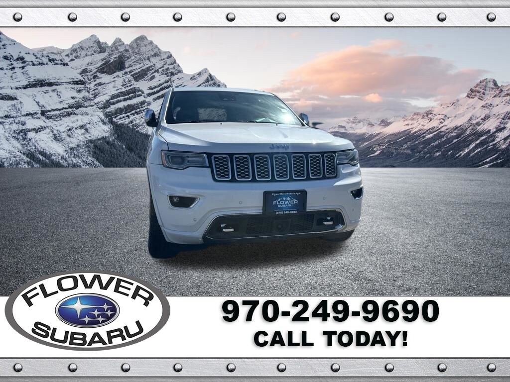 Used 2017 Jeep Grand Cherokee Overland SUV