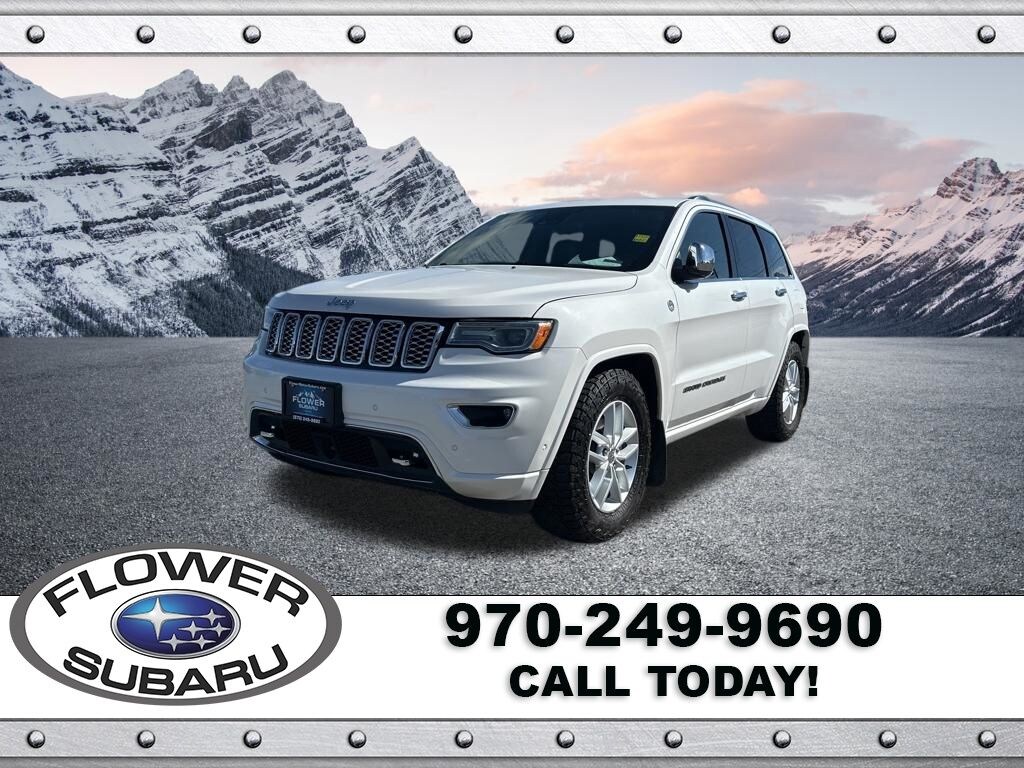 Used 2017 Jeep Grand Cherokee Overland SUV