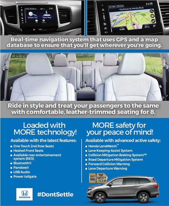 Explore The Honda Pilot Flow Honda Of Burlington