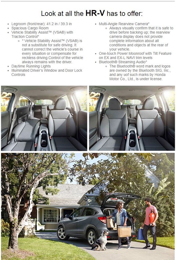 Explore The Honda Hr V Flow Honda Of Burlington