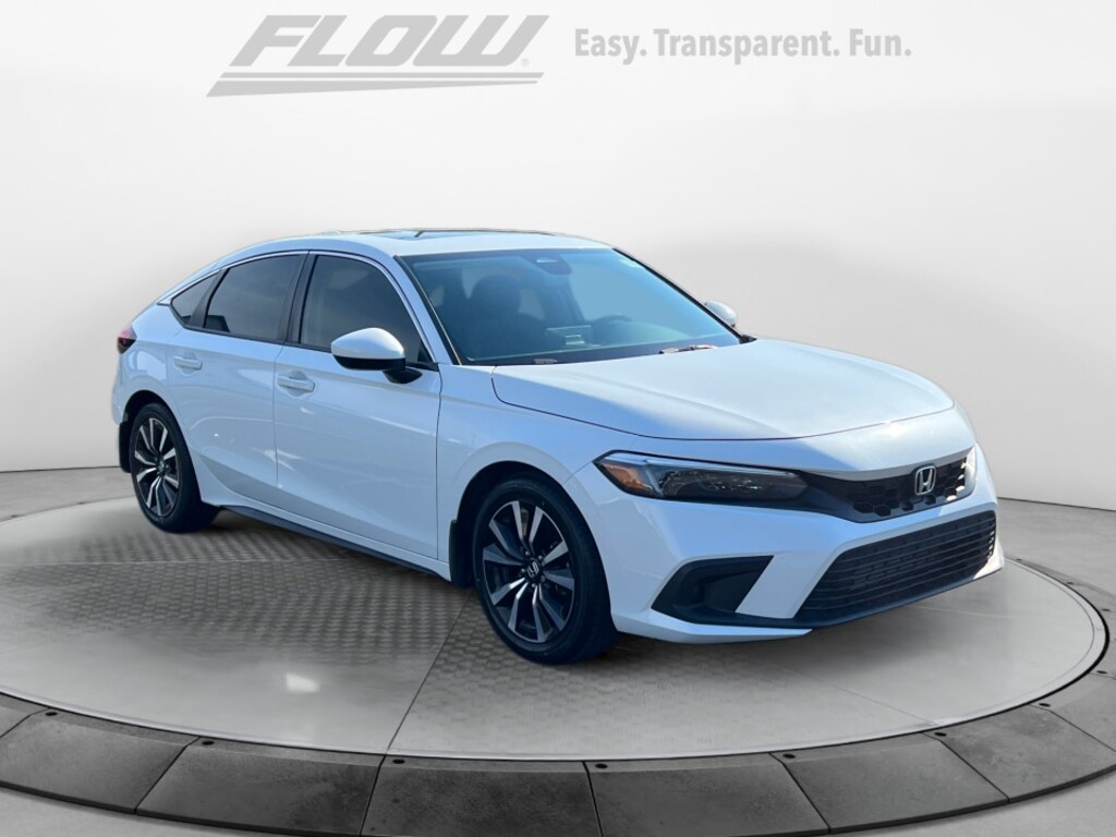 Certified 2022 Honda Civic EX-L Hatchback