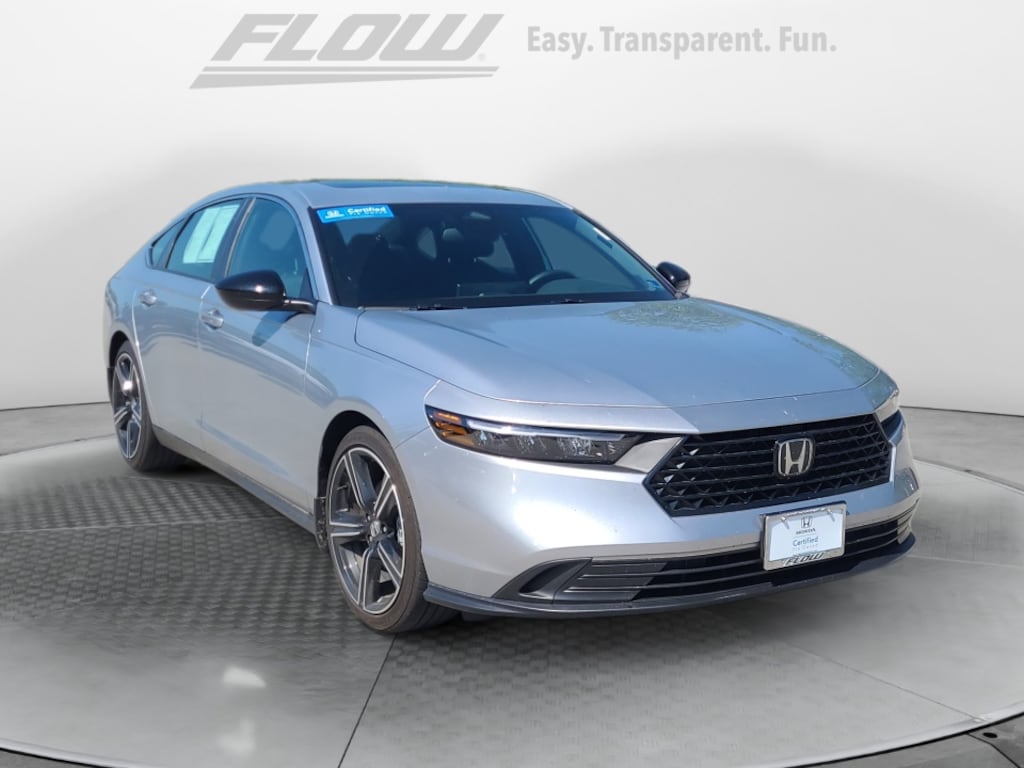 Certified 2025 Honda Accord Hybrid Sport Sedan