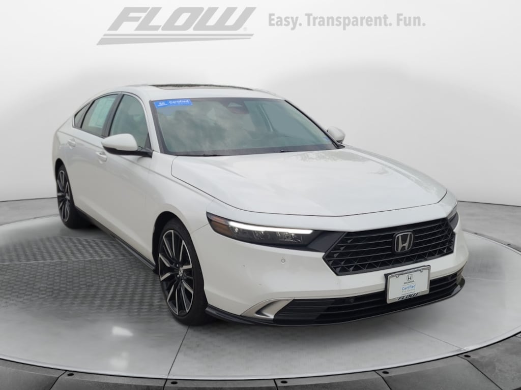 Certified 2025 Honda Accord Hybrid Touring Sedan
