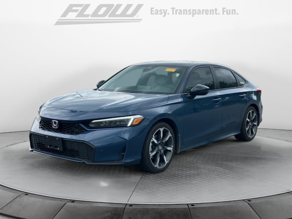 Certified 2025 Honda Civic Hybrid Sport Touring Sedan