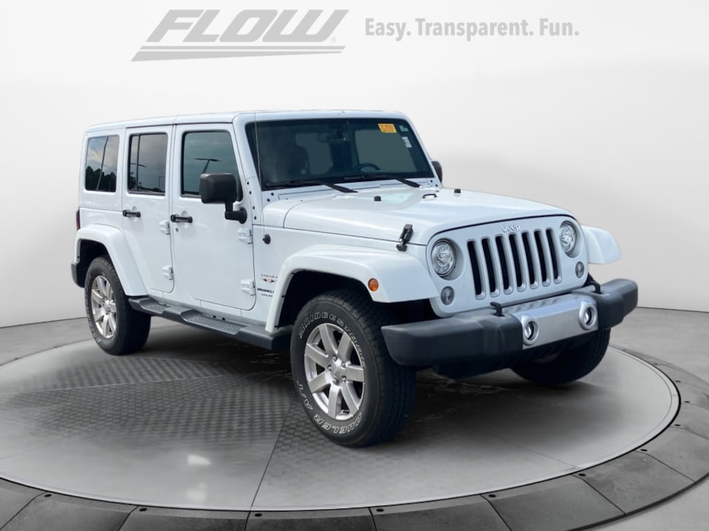 Used 2018 Jeep Wrangler JK Unlimited Sahara 4x4 SUV