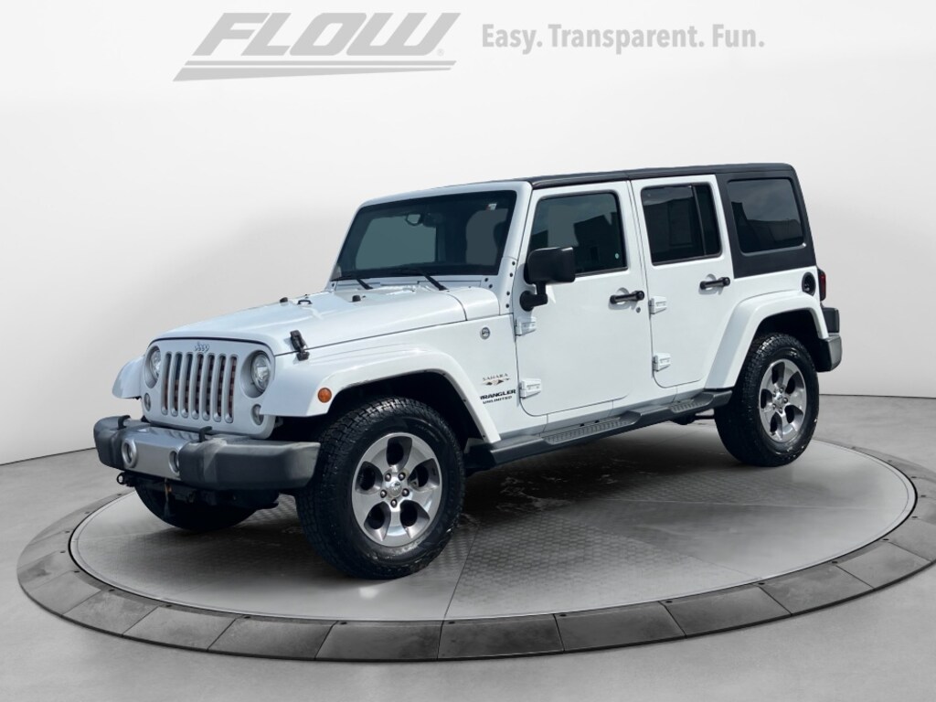 Used 2017 Jeep Wrangler Unlimited Sahara 4x4 SUV