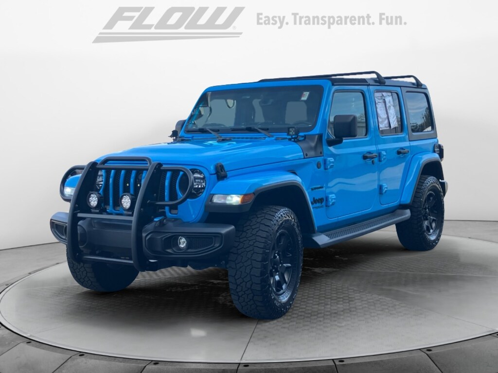 Used 2021 Jeep Wrangler Unlimited Sahara 4x4 SUV