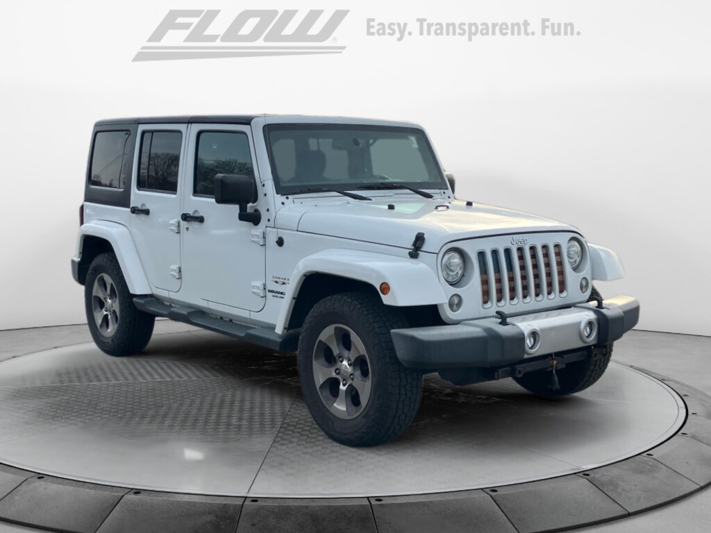 Used 2017 Jeep Wrangler Unlimited Sahara 4x4 SUV