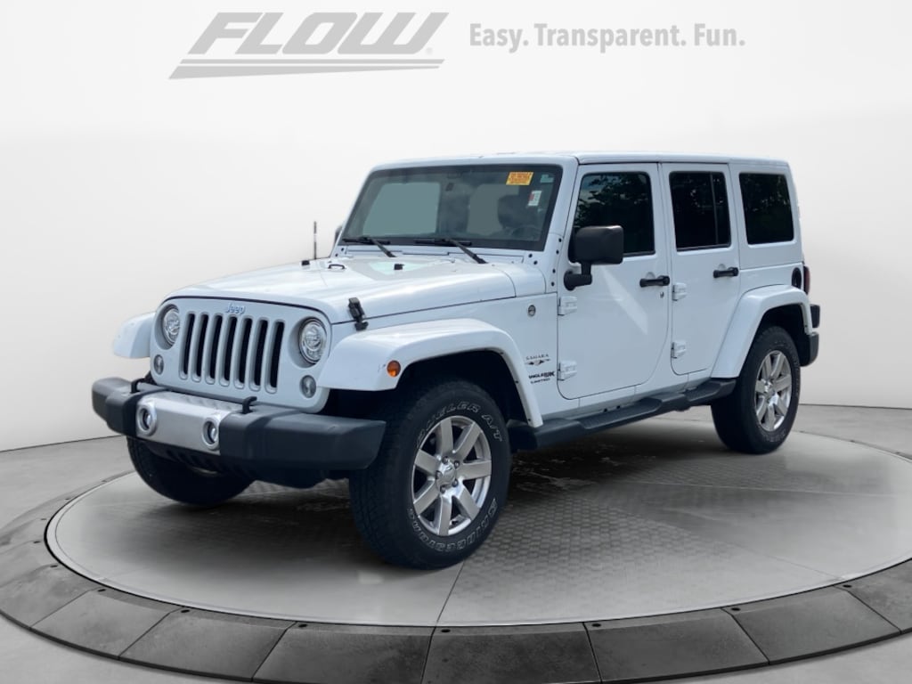 Used 2018 Jeep Wrangler JK Unlimited Sahara 4x4 SUV