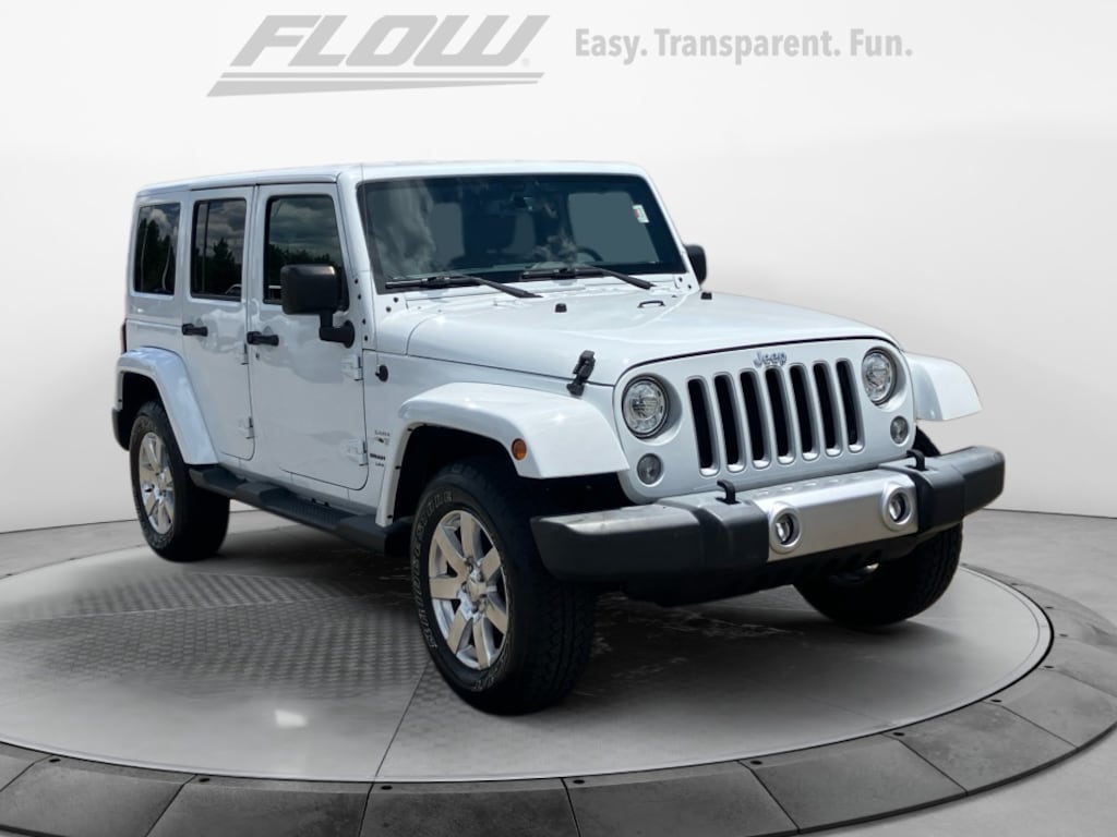 Used 2018 Jeep Wrangler JK Unlimited Sahara 4x4 SUV