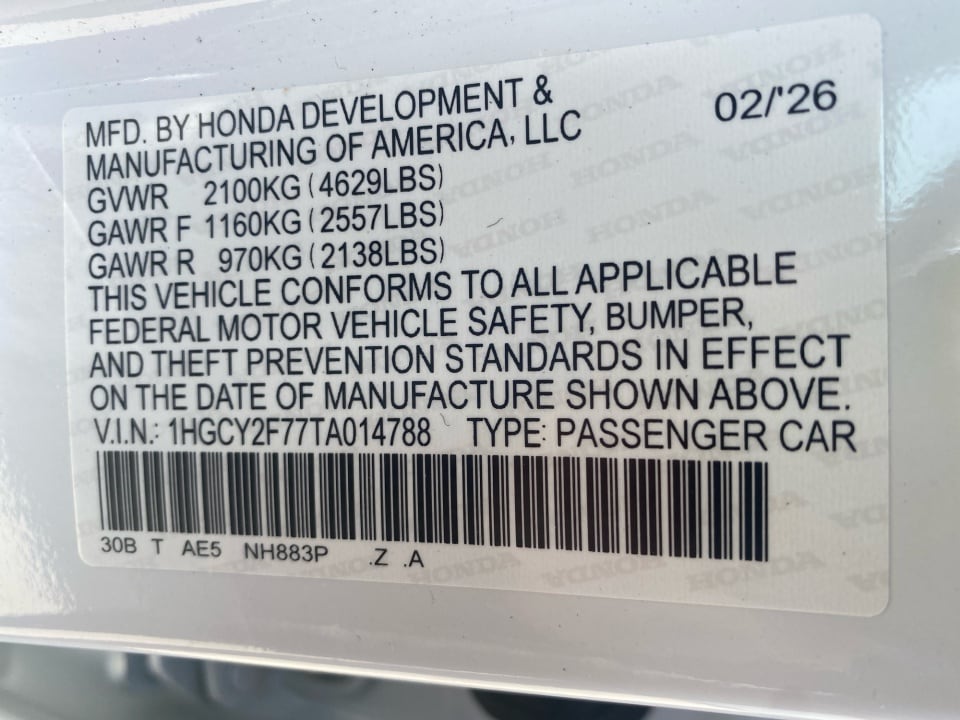 2026 Honda Accord Hybrid Sport-L - Photo 39