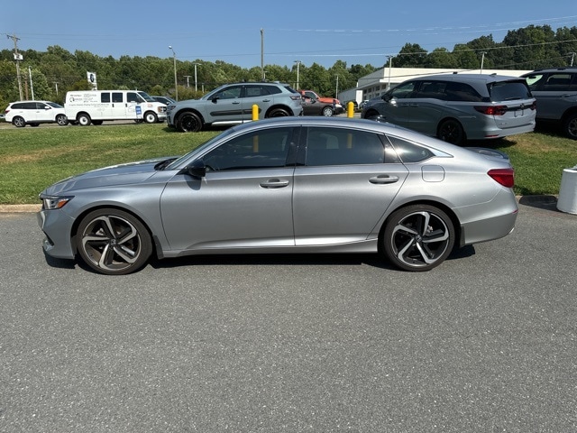 Certified 2022 Honda Accord Sport with VIN 1HGCV1F39NA062571 for sale in Winston-salem, NC