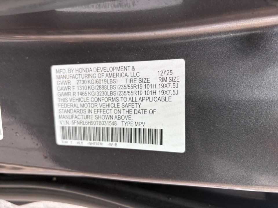 2026 Honda Odyssey Elite - Photo 39