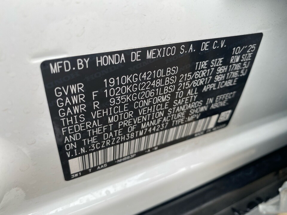 2026 Honda HR-V LX - Photo 39