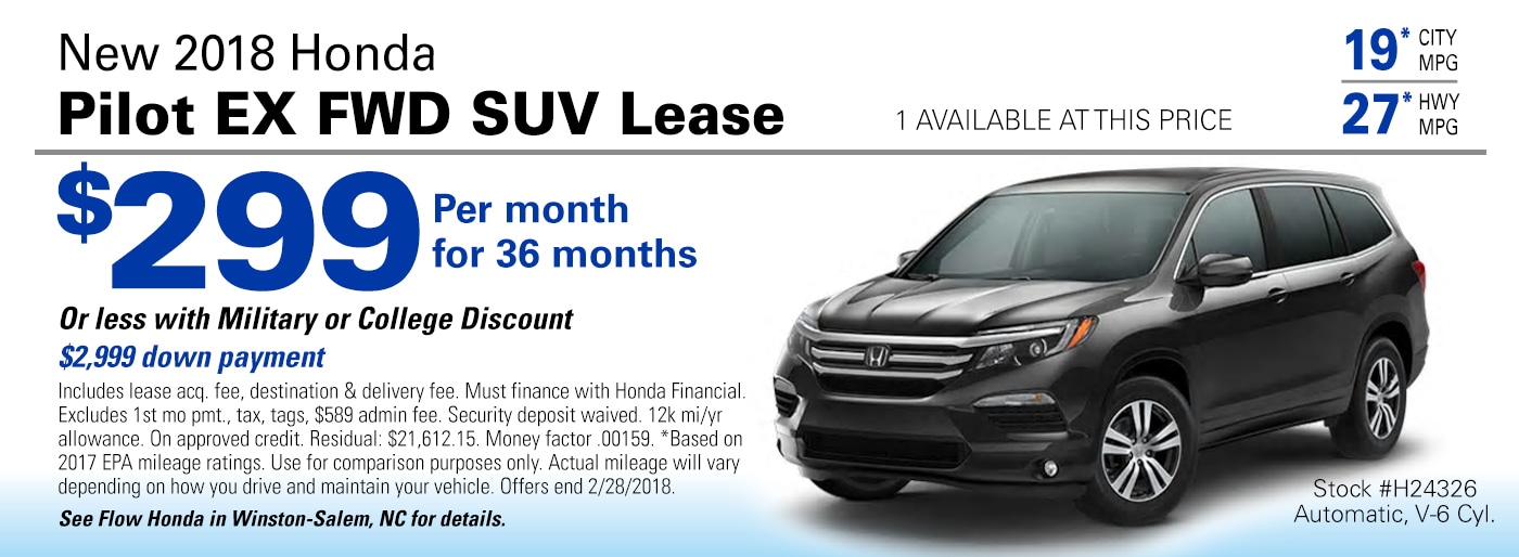 Flow Honda In WinstonSalem New, Used, and Certified Dealer proudly