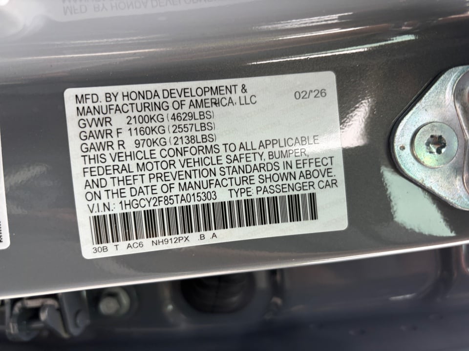 2026 Honda Accord Hybrid Touring - Photo 35