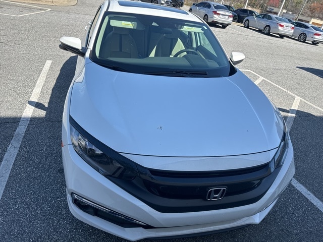 Certified 2021 Honda Civic EX with VIN 19XFC1F3XME003719 for sale in Winston-salem, NC