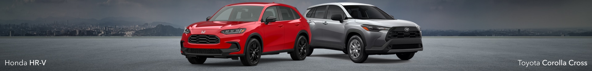 2026 Honda HR-V Vs. 2026 Toyota Corolla Cross