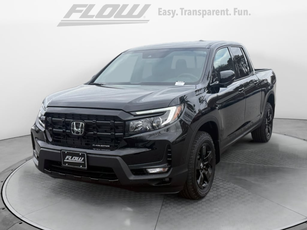 New 2026 Honda Ridgeline Black Edition Truck Crew Cab