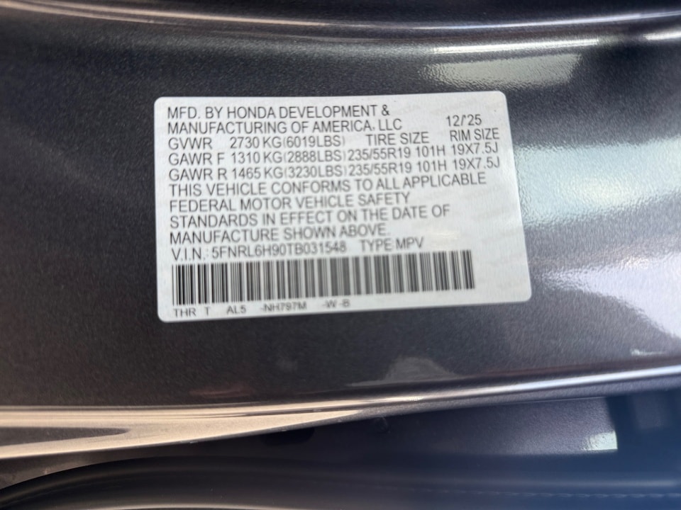 2026 Honda Odyssey Elite - Photo 35