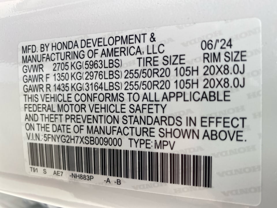 2025 Honda Pilot Touring - Photo 39