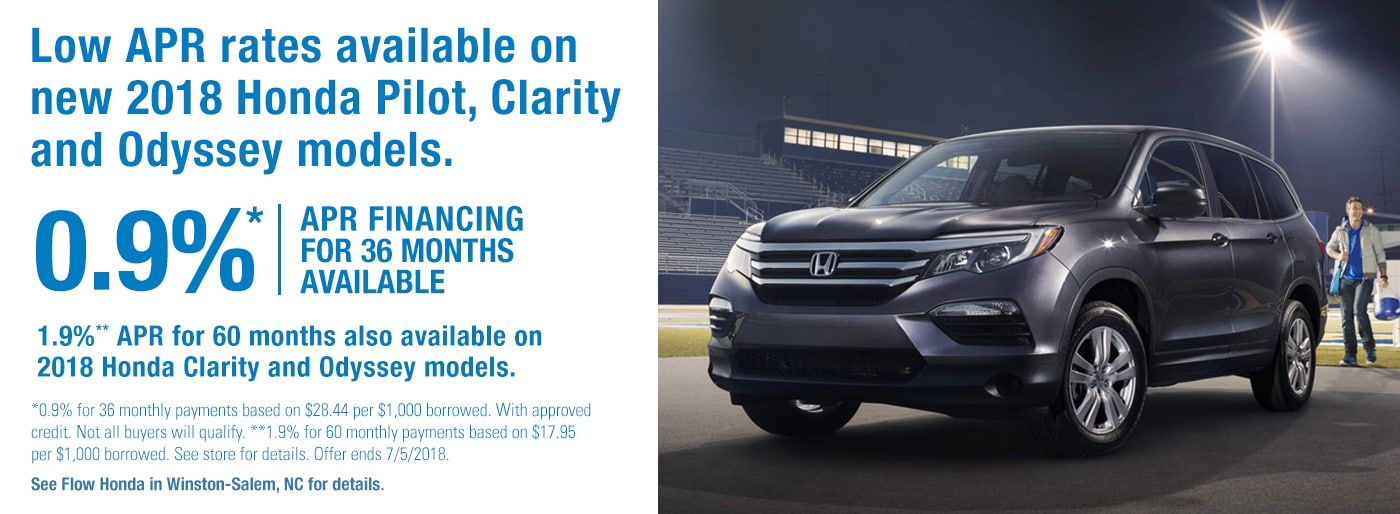 Flow Honda In WinstonSalem New, Used, and Certified Dealer proudly