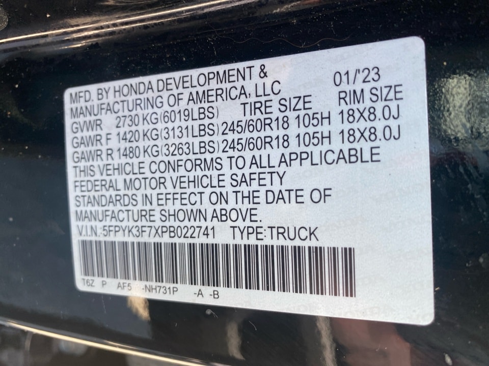 2023 Honda Ridgeline RTL-E - Photo 39