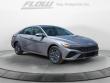 New 2026 Hyundai Elantra Hybrid Blue Sedan