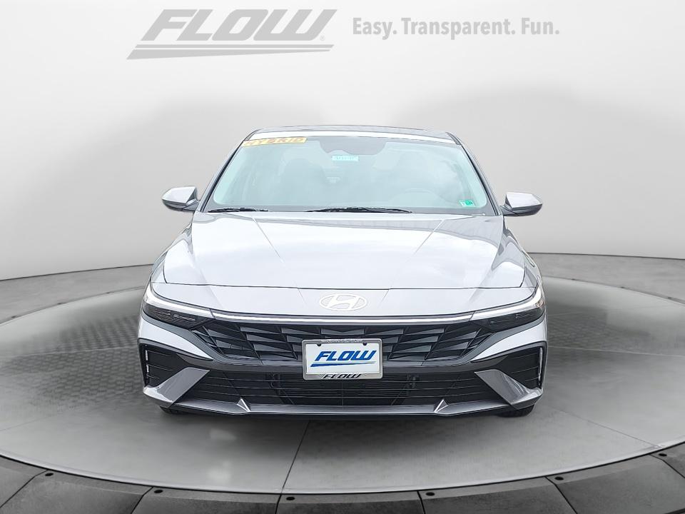 2025 Hyundai Elantra Hybrid Blue photo 2