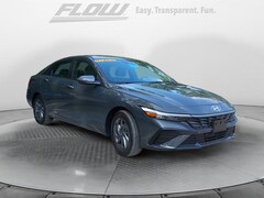 2025 Hyundai Elantra Hybrid Blue Sedan